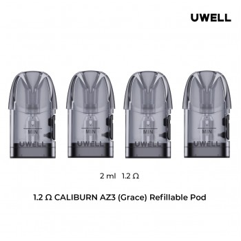 Uwell Caliburn AZ3 (Grace) Refillable Pods 4pk