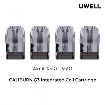 Uwell Caliburn G3 Refillable Pods 4pk