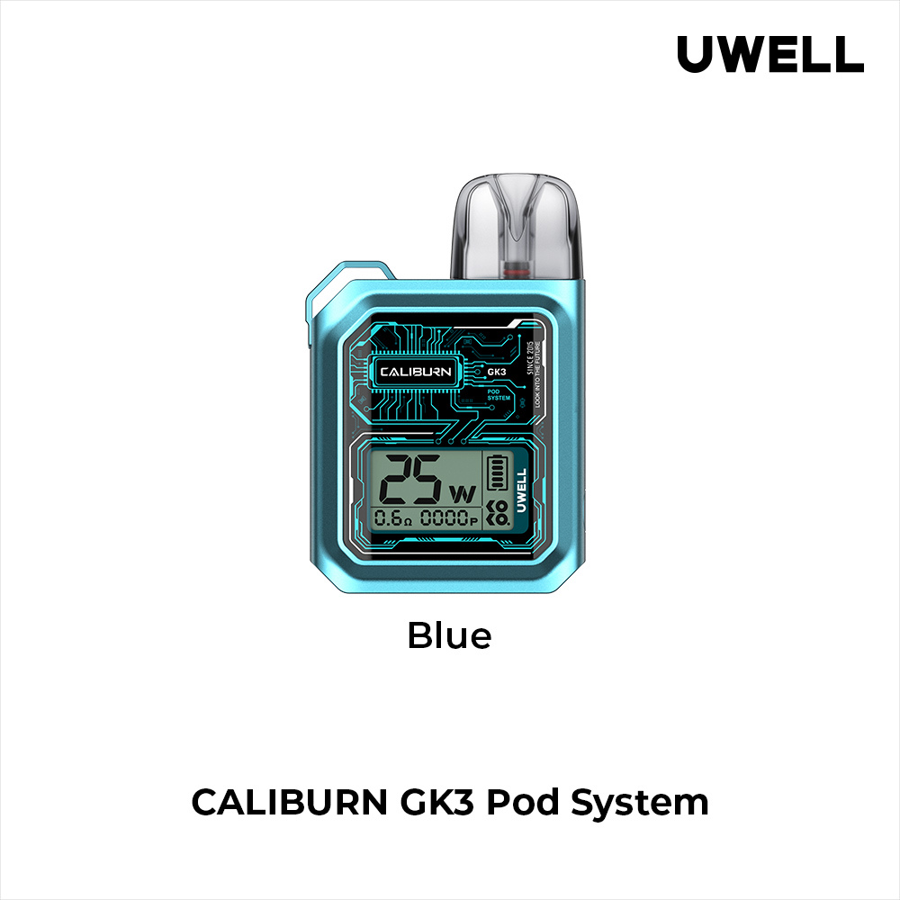 Open Uwell Caliburn GK3 Kit 900mAh 2.5ml