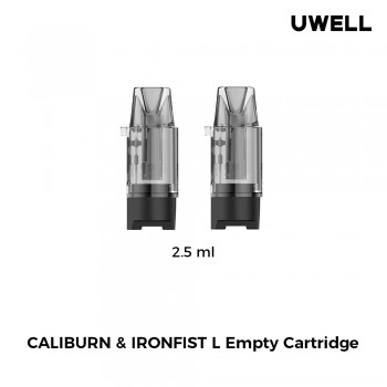 Uwell Caliburn & Ironfist L Empty Pods 2pk