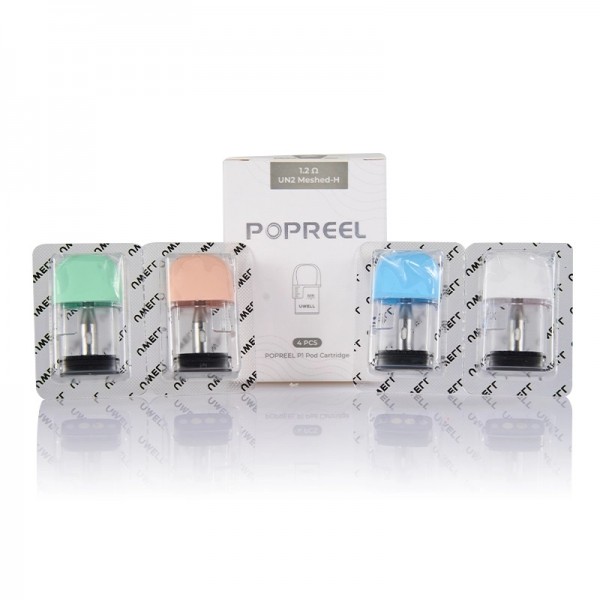 Uwell Popreel P1 1.2Ω Pod Cartridges 4pk
