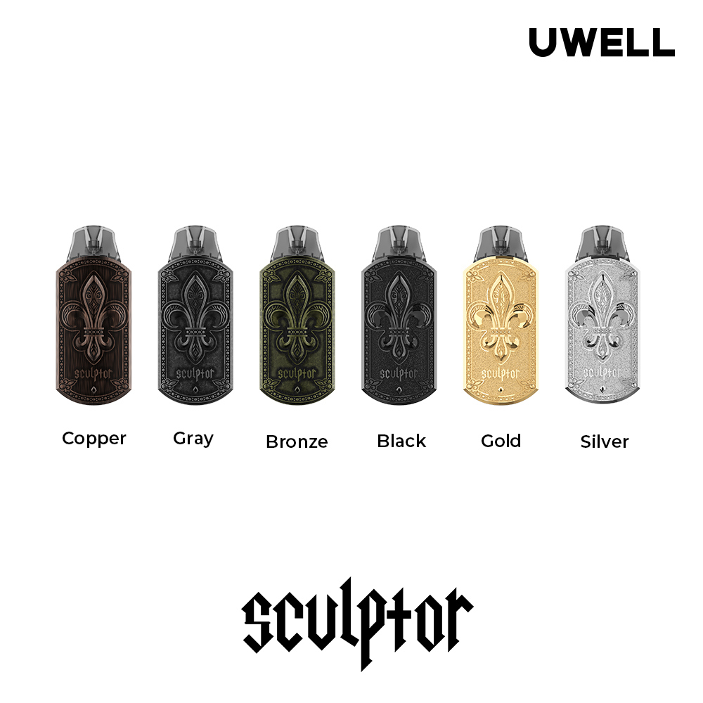 Uwell Sculptor Pod Device, sculptor 1.2Ω refillable pods
