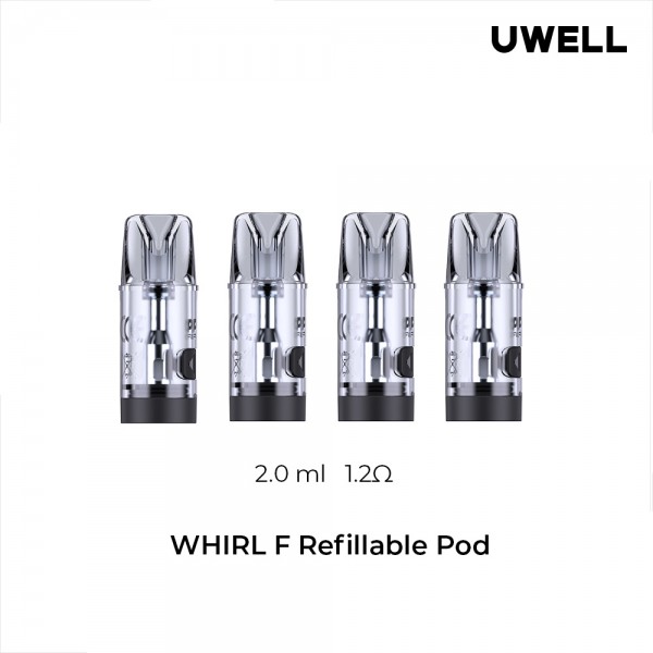 Uwell Whirl F Refillable 1.2Ω Pods 4pk