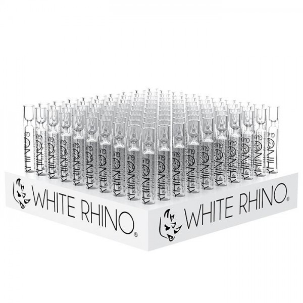 White Rhino Glass Chillum 100pk