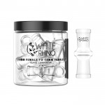 White Rhino Female Glass Converters 10ct
