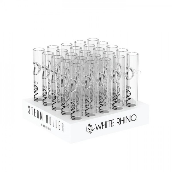 White Rhino Steam Roller Display 25CT