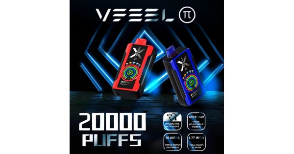 VFEEL Pi 20000 Disposable 5%, vfeel tt 20000