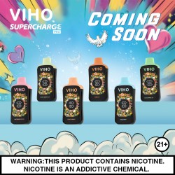 VIHO Supercharge Pro 20K Disposable 5% (Display Box of 5) (Master Case of 200)