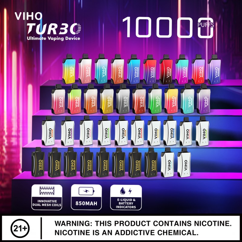 VIHO Turbo 10K Disposable 5% 10000 puff