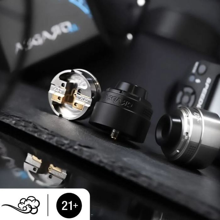 Vaperz Cloud Asgard XL RDA, rebuildable, diy, squonk