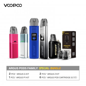 VooPoo Argus Pods Family Special Bundle