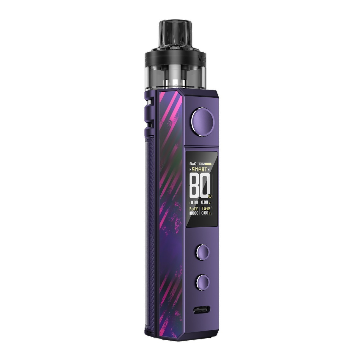 VooPoo Drag H80S Kit, pnp pod ii, pnp 5pk coils, single 18650, single ...