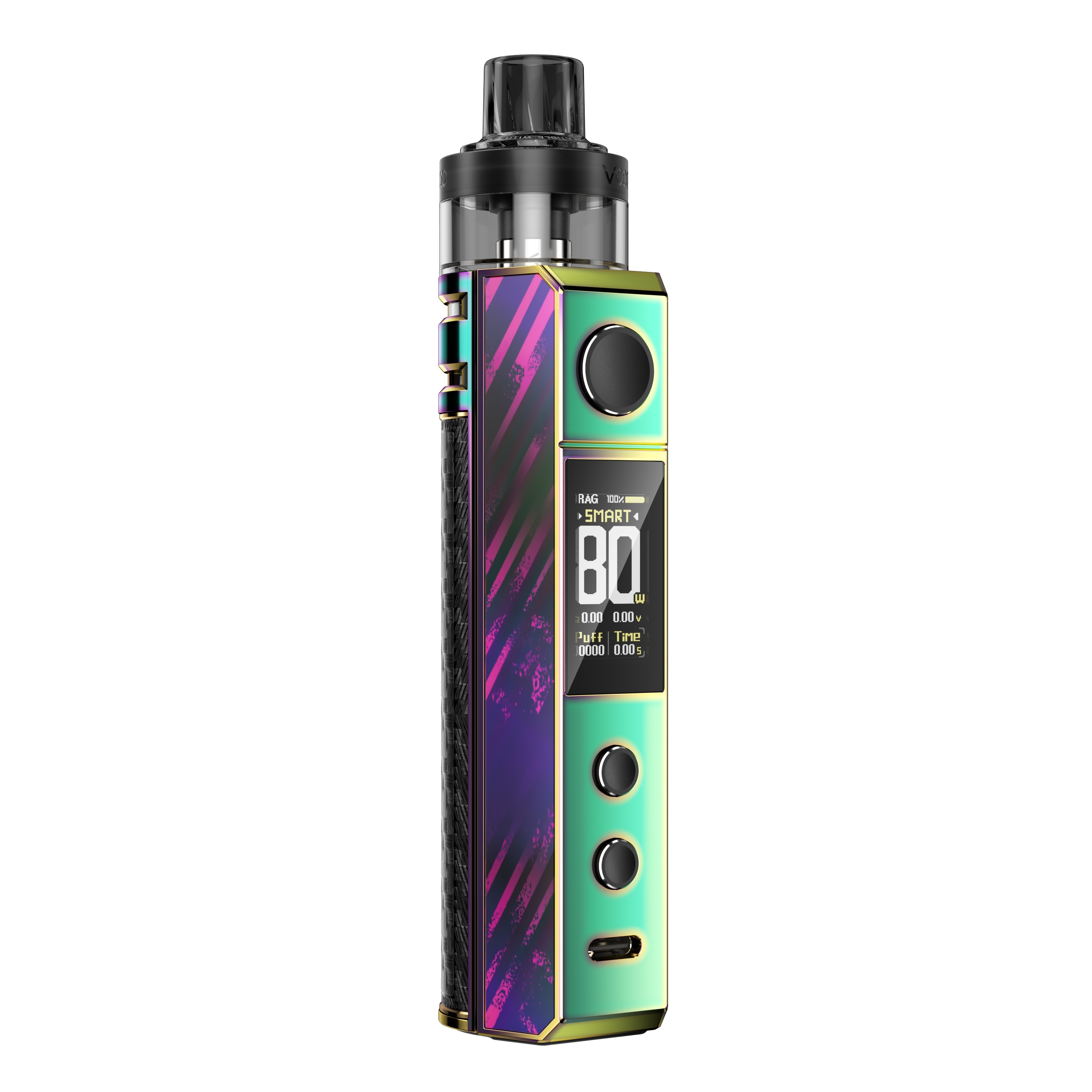 VooPoo Drag H80S Kit, pnp pod ii, pnp 5pk coils, single 18650, single ...