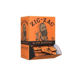 Zig-Zag 1¼ French Orange Rolling Papers Promo Display 48CT