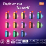 Digi Flavor BRK Pod Kit Disposable 5% (Display Box of 5) (Master Case of 200)