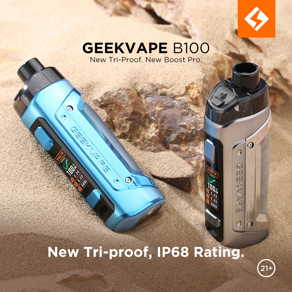 GeekVape B100 Aegis Boost Pro 2 Kit, B100 Empty Pod Cartridge, P Series ...