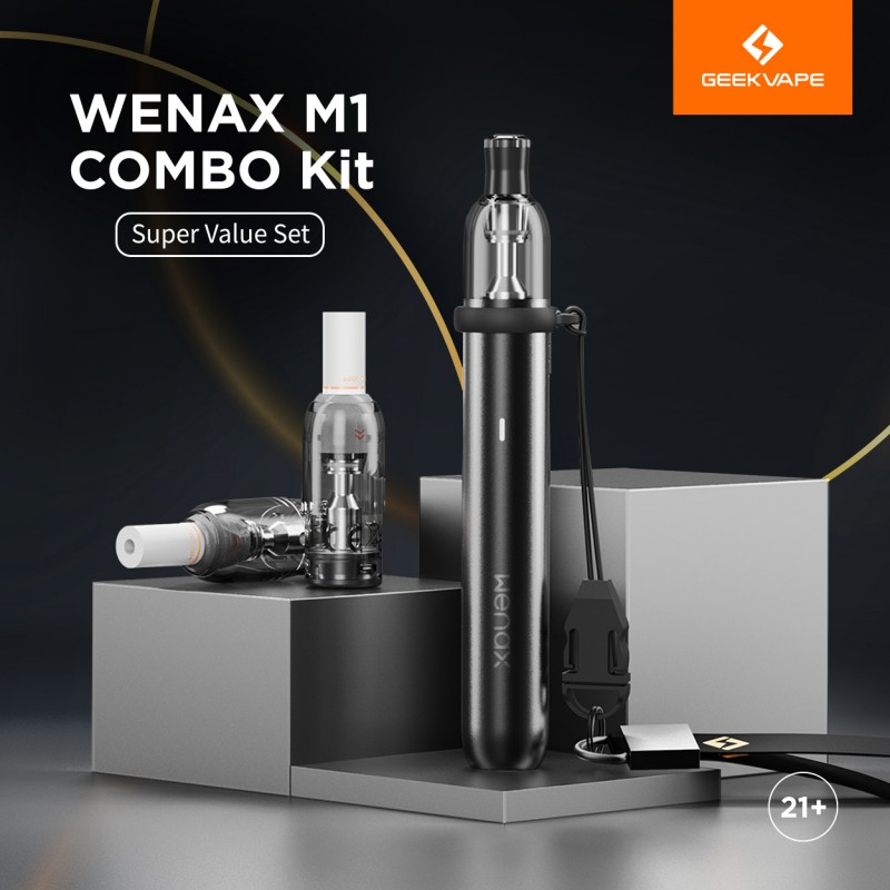 GeekVape Wenax M1 Combo Kit, wenax m1 replacement pods, wenax series