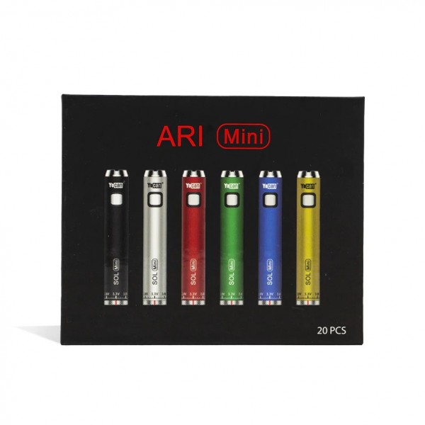 Yocan ARI Mini (SOL Mini) Battery 20pc Display