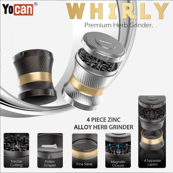 Yocan Whirly Grinder 4pc